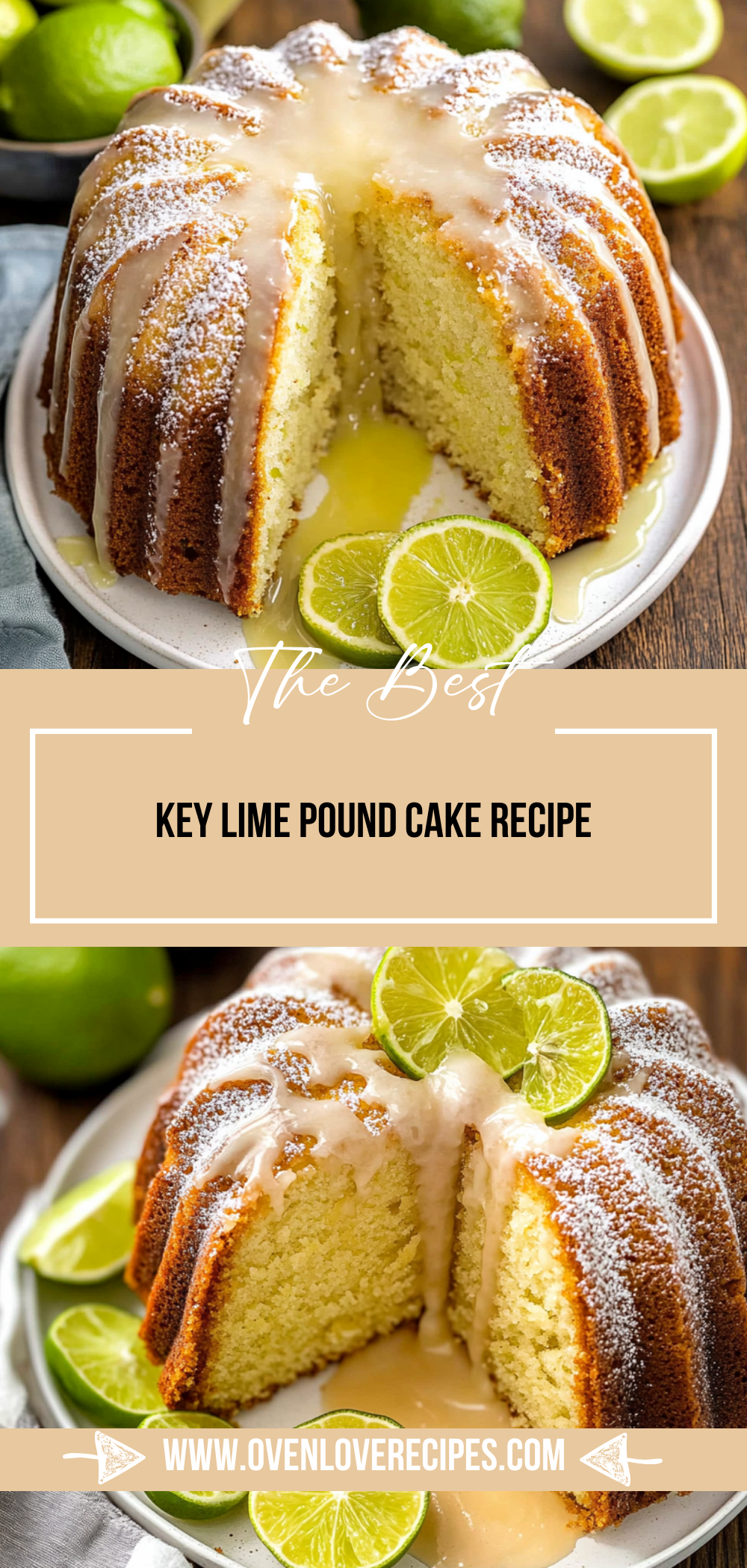 Key Lime Pound Cake Recipe