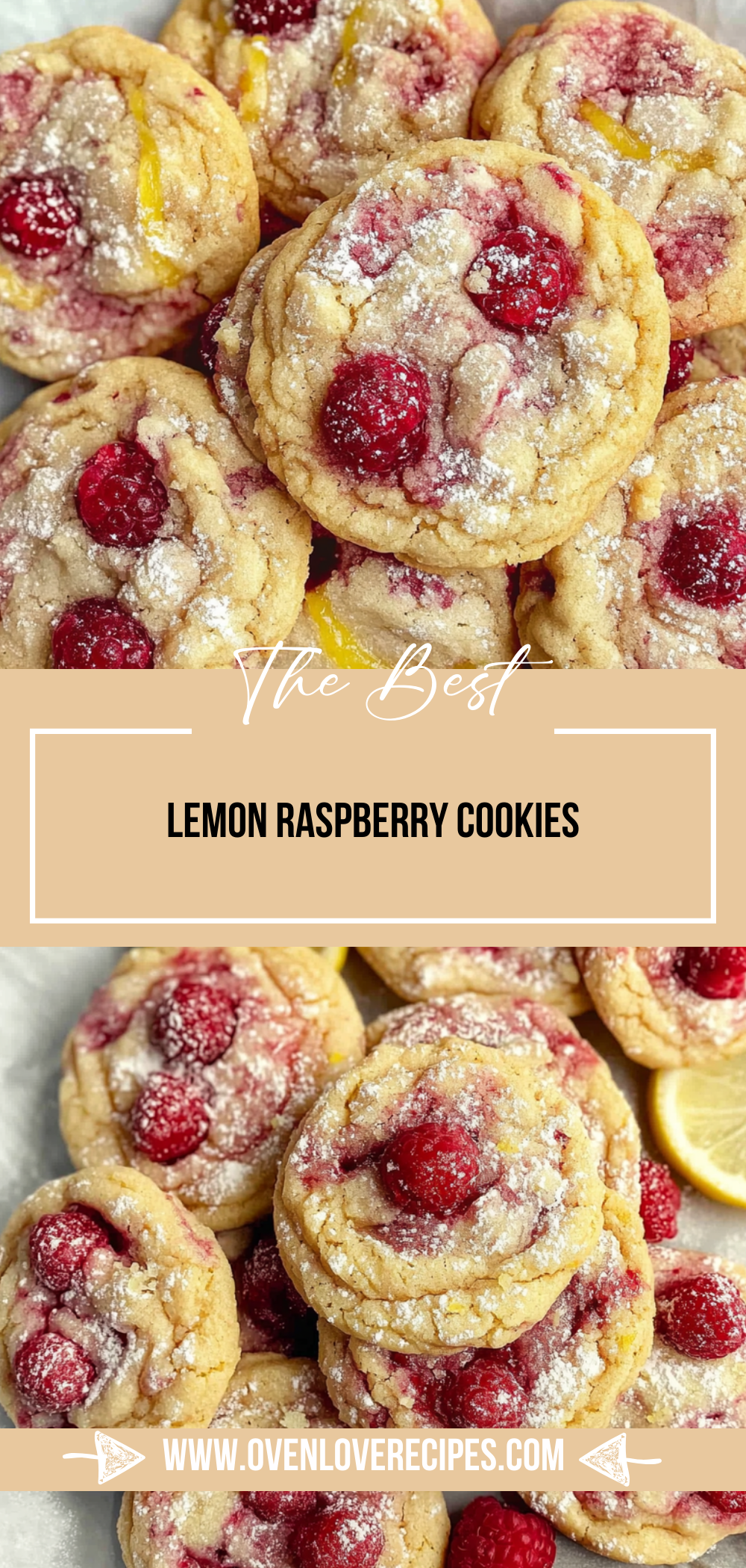 Lemon Raspberry Cookies
