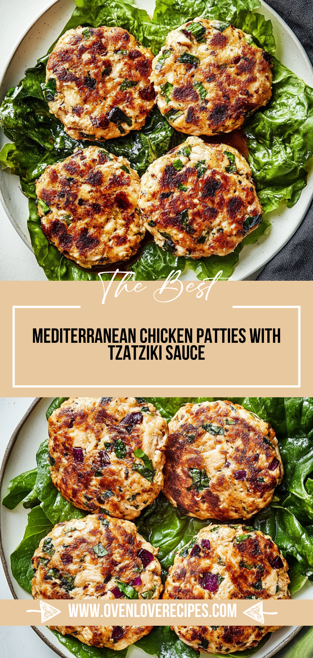 Mediterranean Chicken Patties
