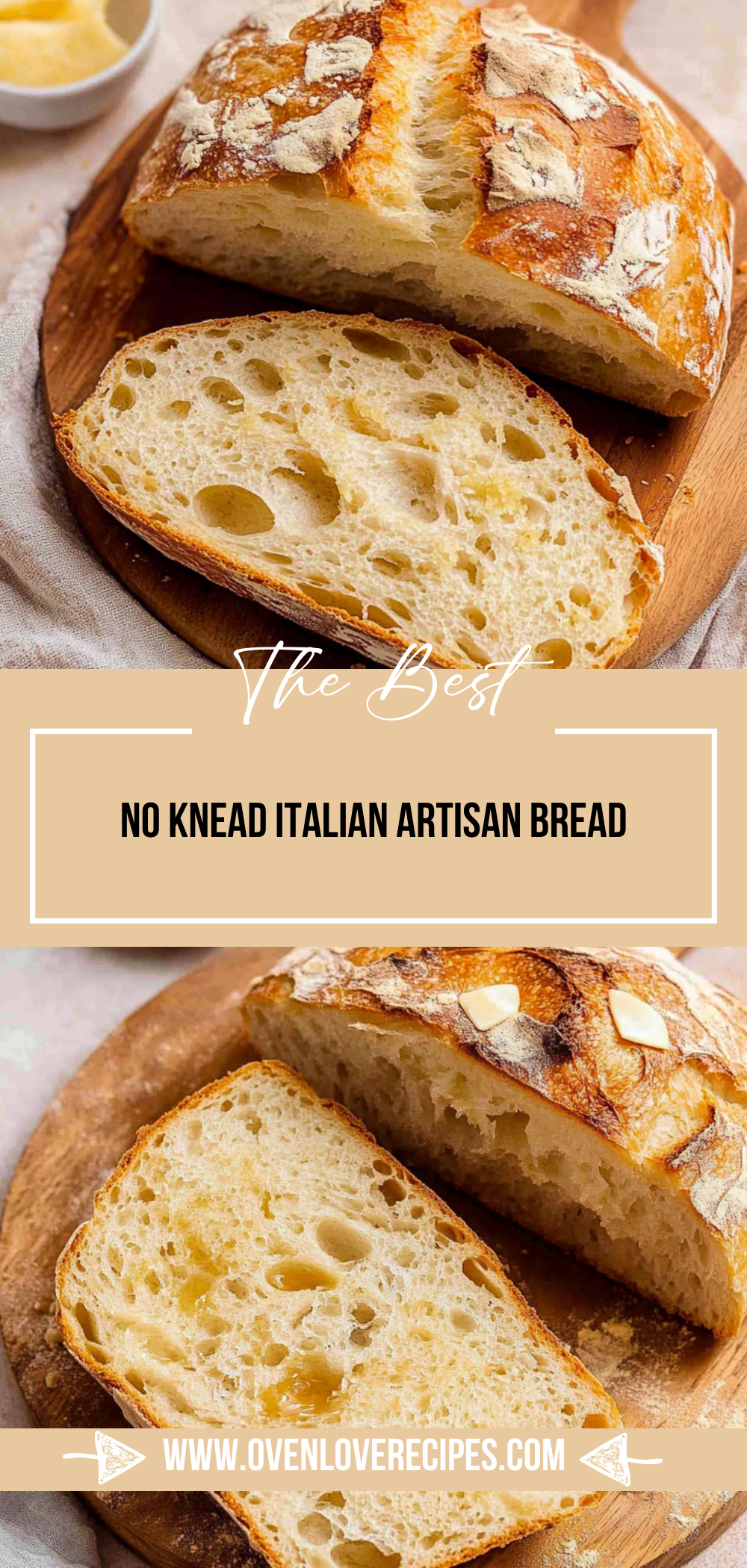 No Knead Italian Artisan Bread