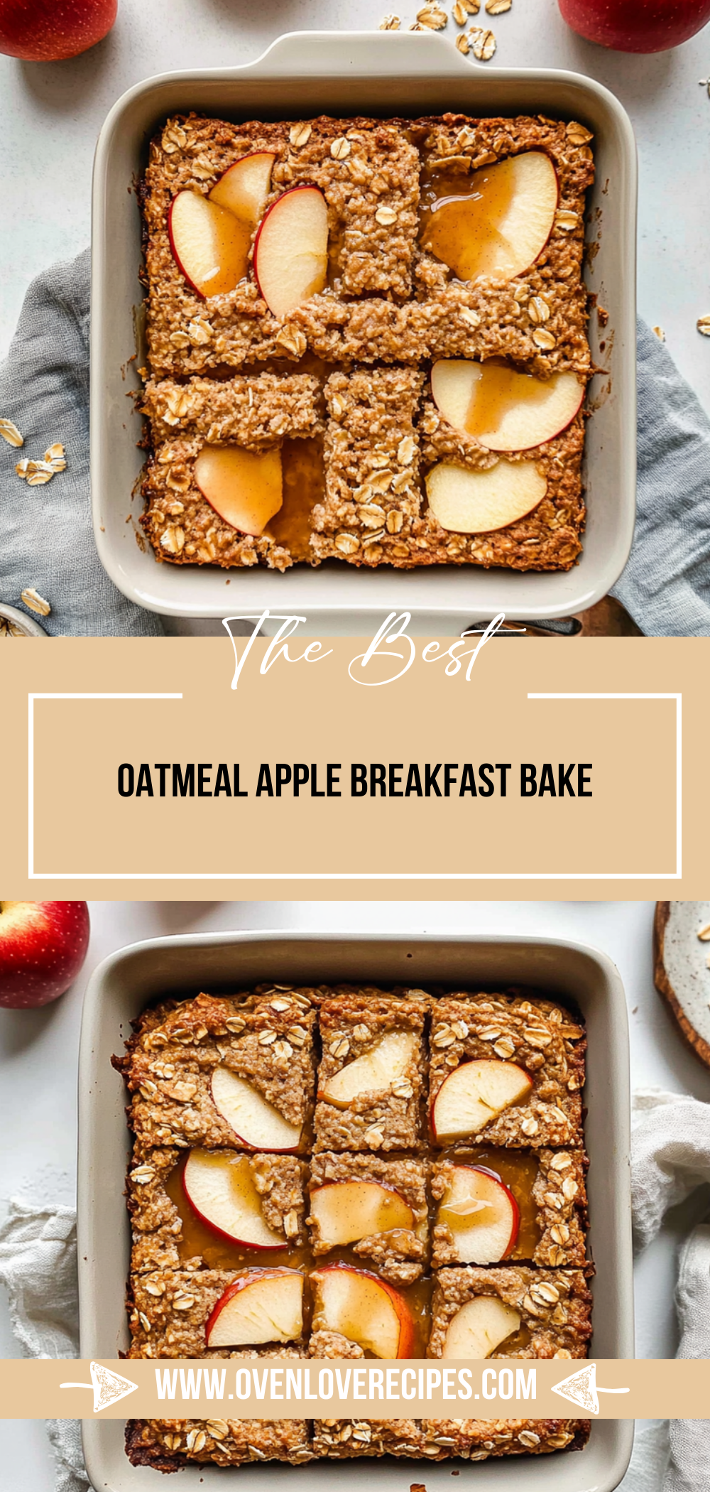 Oatmeal Apple Breakfast Bake