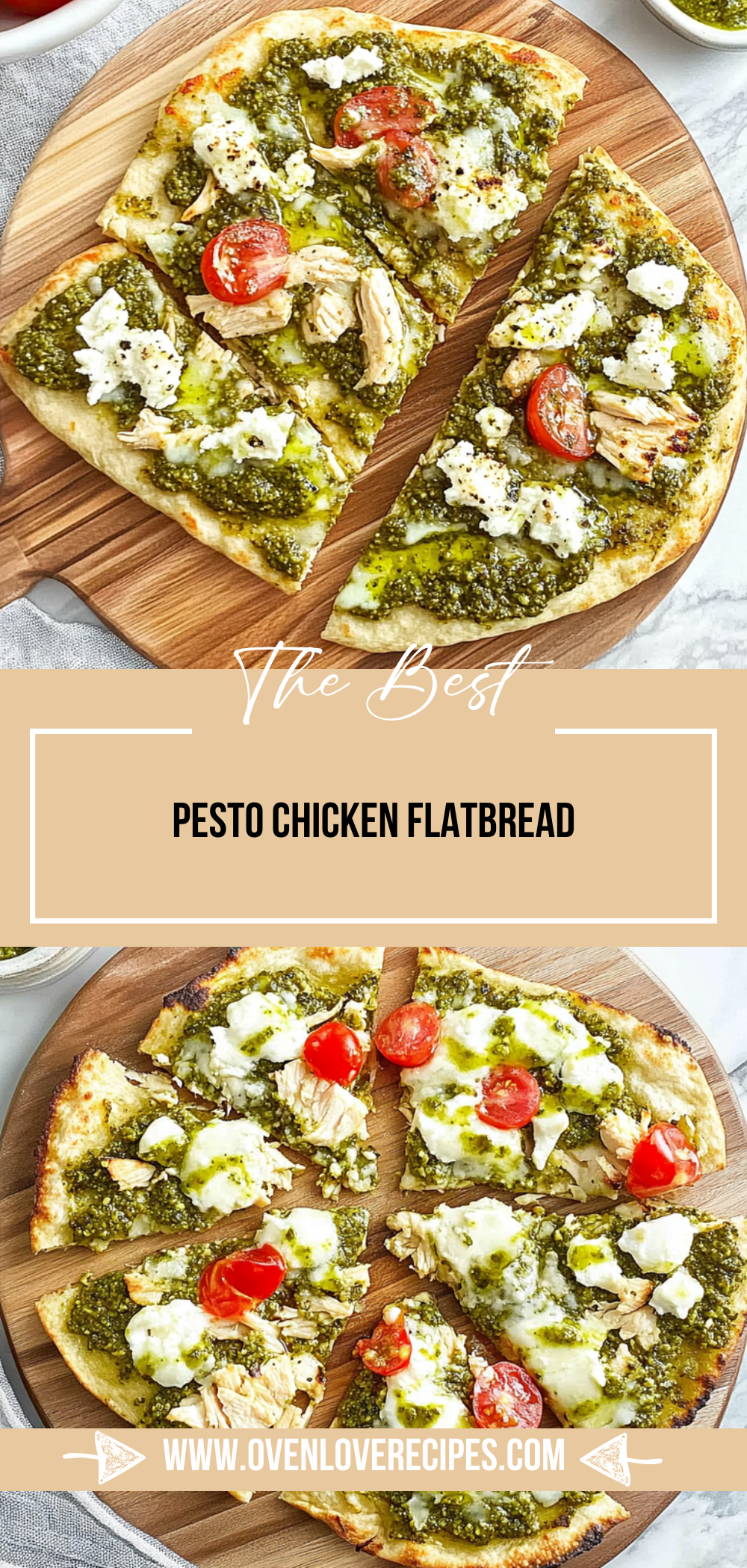 Pesto Chicken Flatbread: A Delicious and Easy Recipe for Dinner
