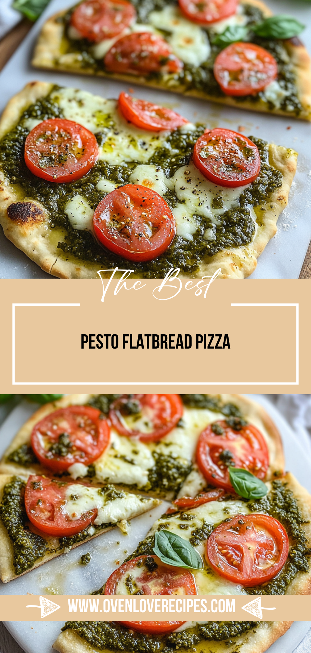 Pesto Flatbread Pizza