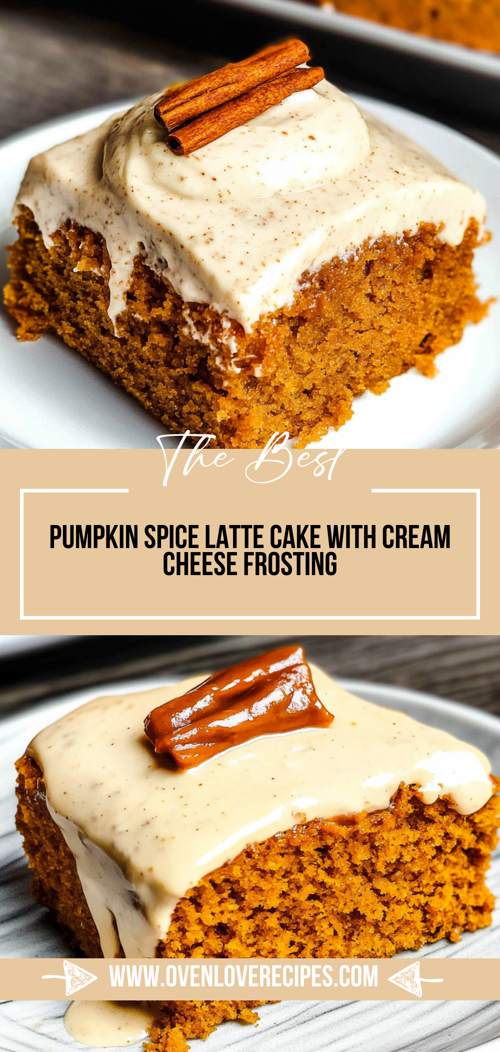 Pumpkin Spice Latte Cake
