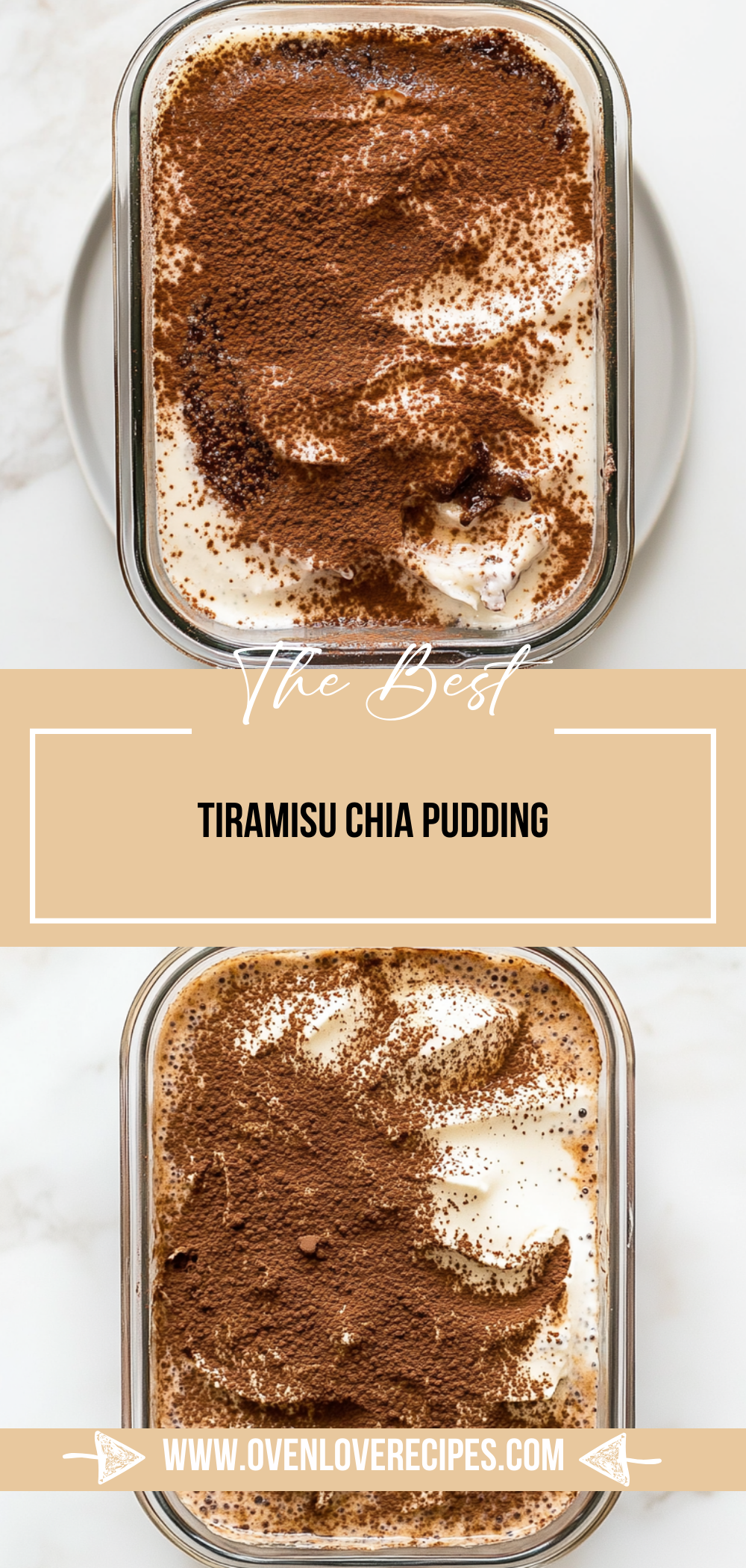 Tiramisu Chia Pudding