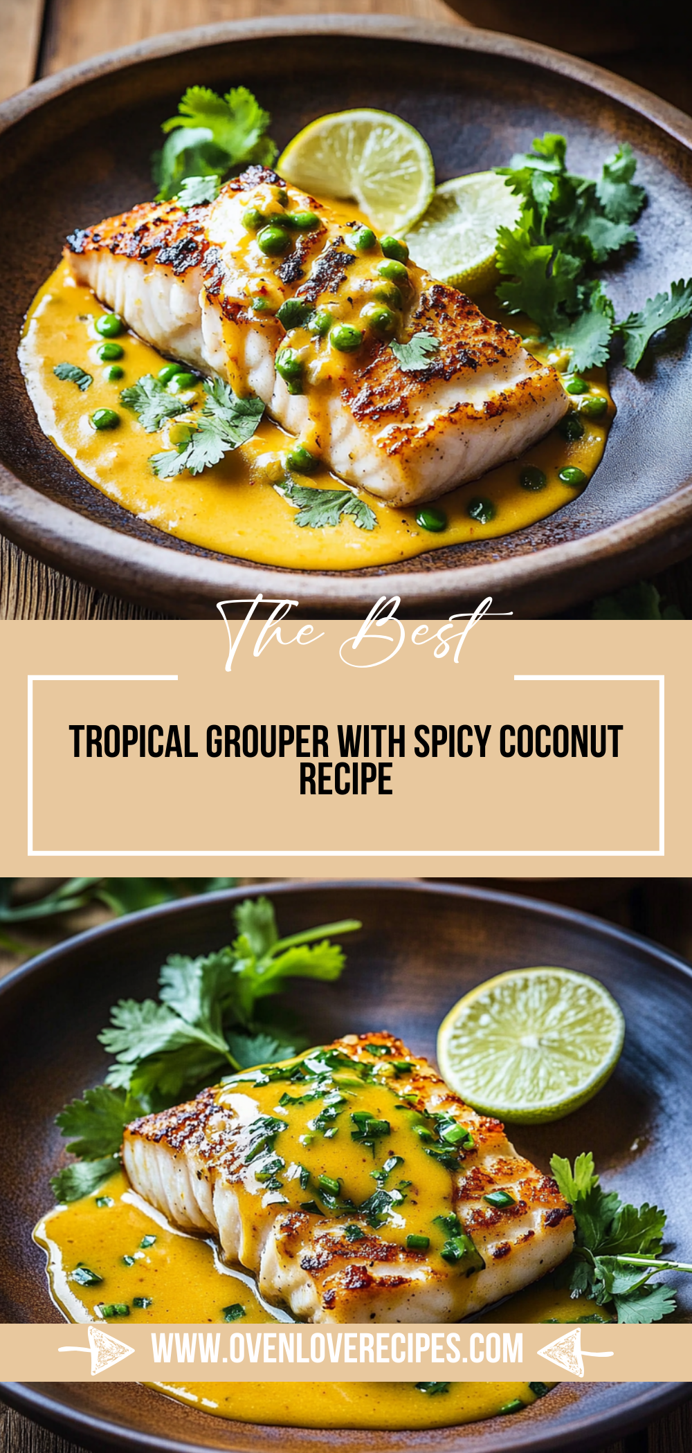 Tropical Grouper with Spicy Coconut Recipe