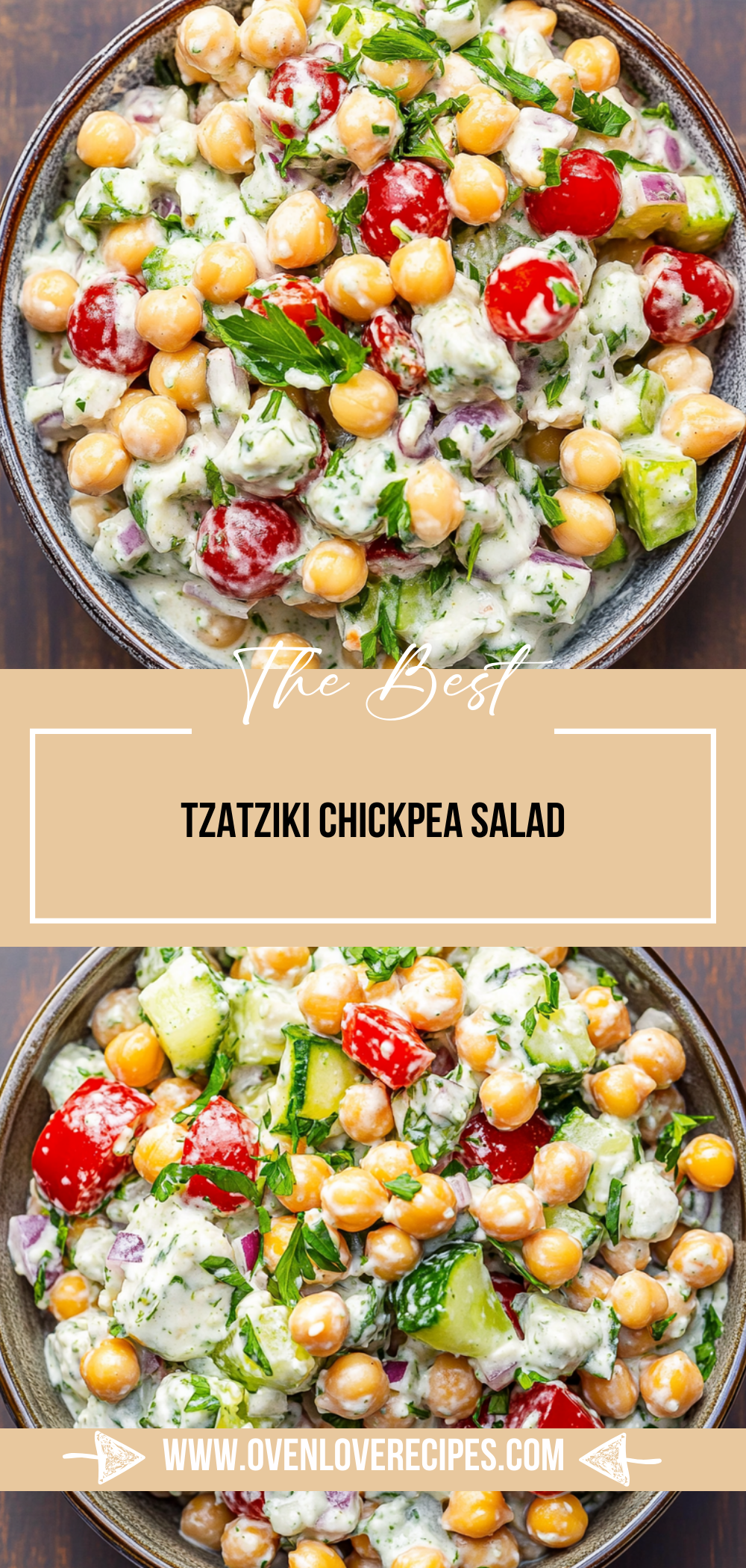Tzatziki Chickpea Salad