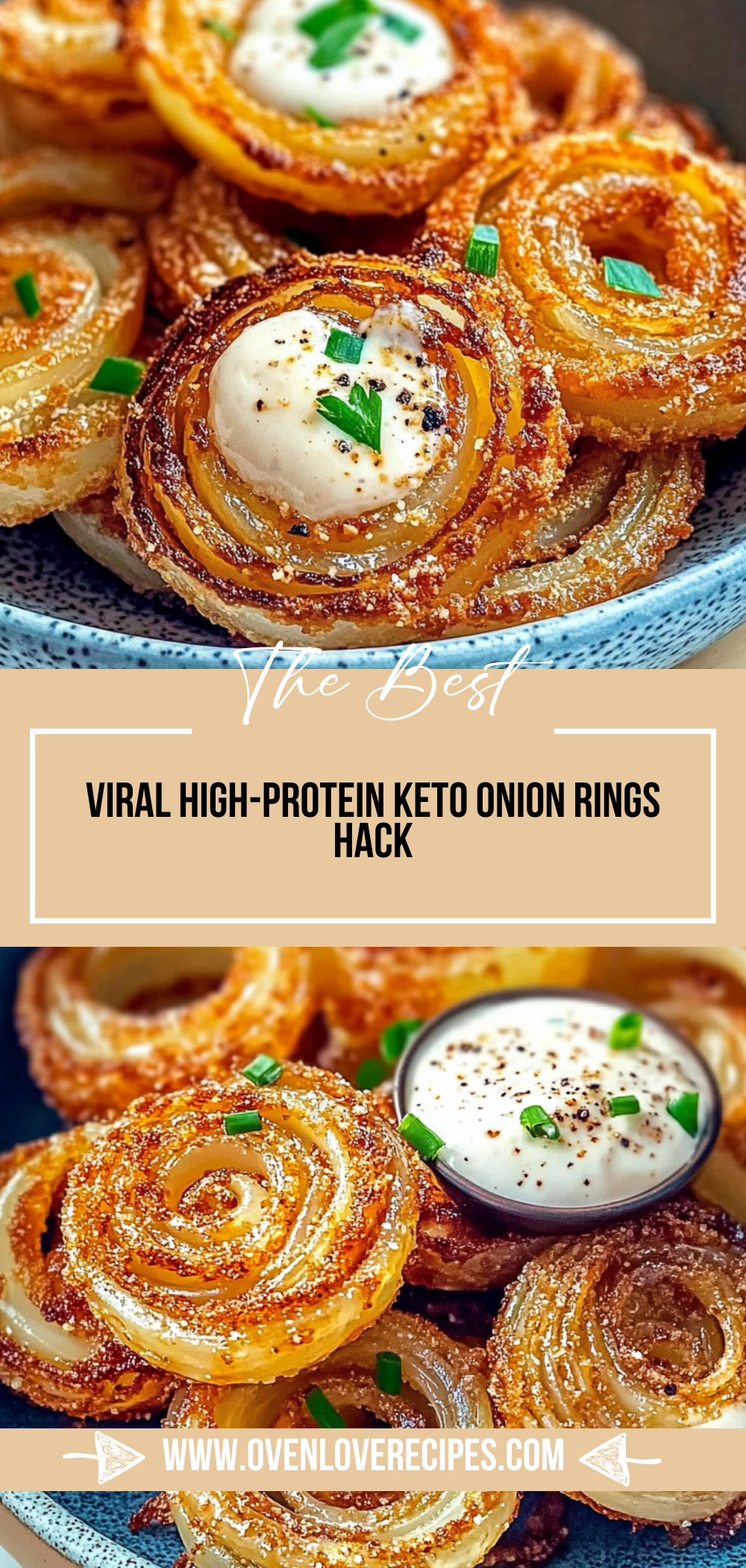 Viral High-Protein Keto Onion Rings Hack