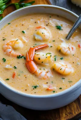 Hearty Crab and Shrimp Seafood Bisque for Cozy Nights