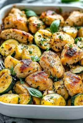 Savory Baked Chicken and Zucchini for Easy Weeknight Meals